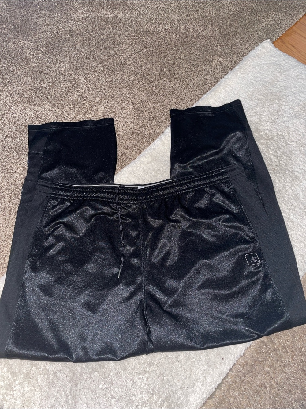 And1 Black Mens Performance Joggers